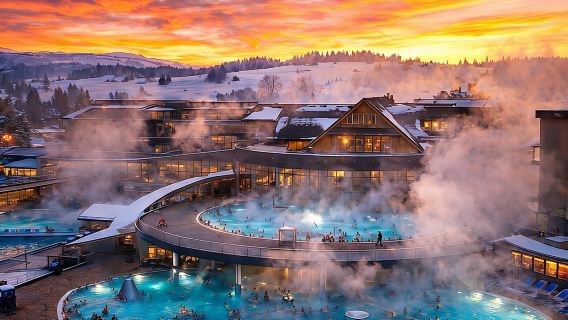 Krakow: Zakopane with Thermal Baths, Cable Car & Hotel Pickup