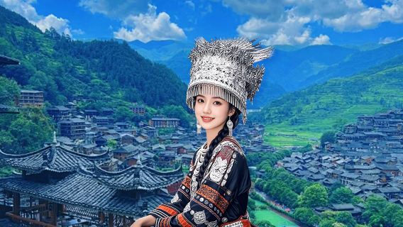 貴州凱里西江千戶苗寨一日遊【限時特惠&品味苗家長桌宴】