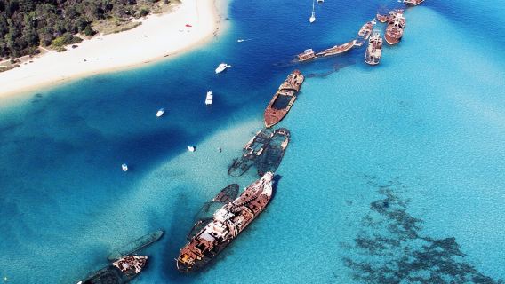 Moreton Island one-day tour from Brisbane