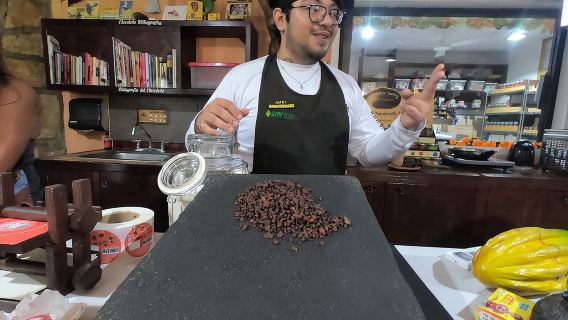 Degustazione di cioccolato e presentazione Maya