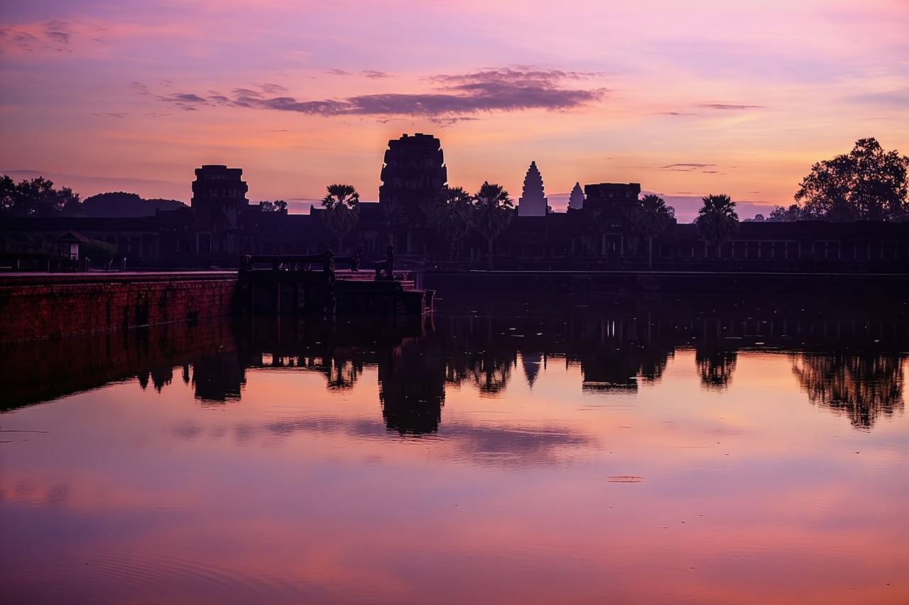 Tour all'alba di Angkor Wat e al tramonto di Angkor Thom