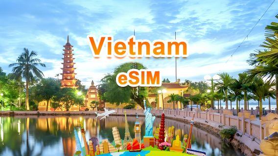 eSIM 4G/5G Việt Nam | Gói ngày/Gói tổng | 500MB/ngày - tổng 30GB | 1-30 ngày | Hệ thống 24 giờ | QR code
