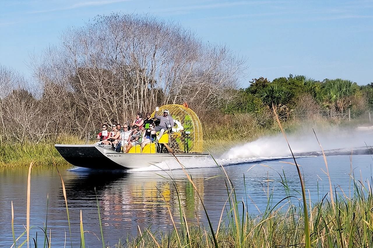  90 minute Everglades Airboat Tour near Orlando Florida 