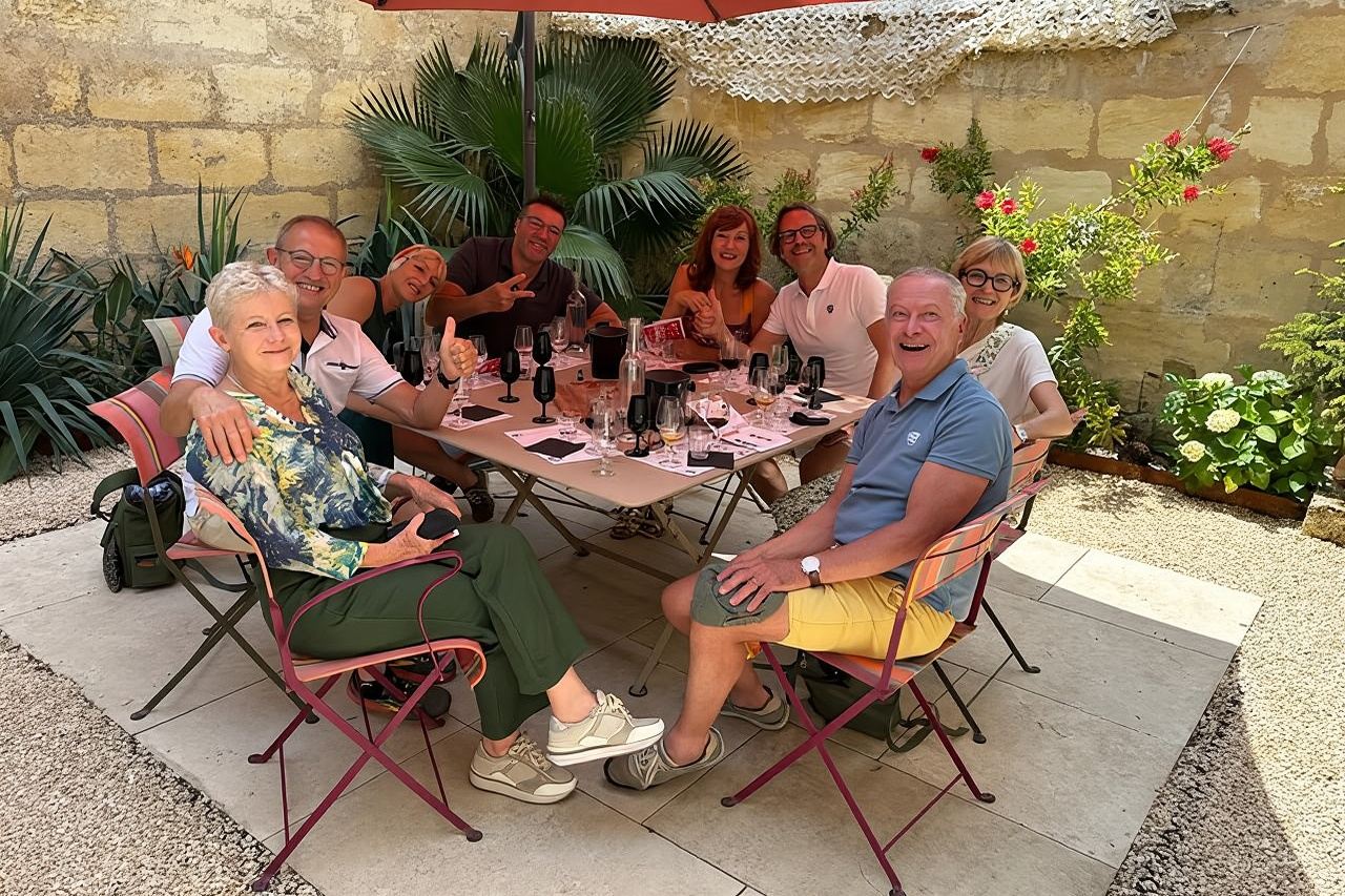 Tasting of Bordeaux red wines, wine and charcuterie pairings 