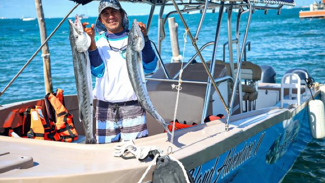 Excursion locale de pêche avec snorkeling à Isla Mujeres