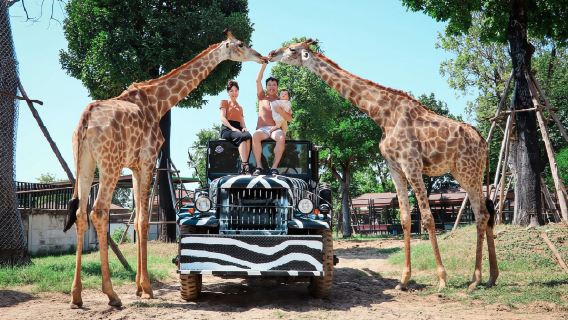 Tour di un giorno al Bangkok Safari World con biglietto d'ingresso incluso|buffet|Trasferimento opzionale dal punto di ritrovo