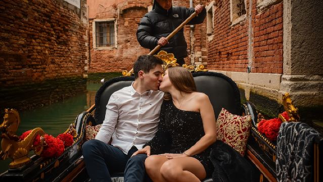 Luxus-Fotoshooting in Venedig