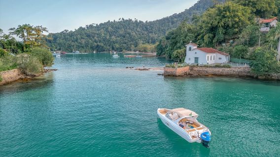 Angra dos Reis: tour in motoscafo attraverso la Laguna Blu di Angra