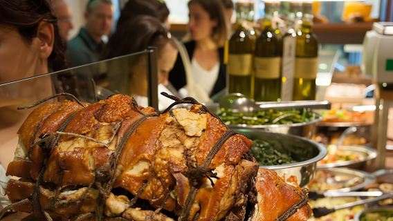 Campo de' Fiori and Travestere Roman food tour