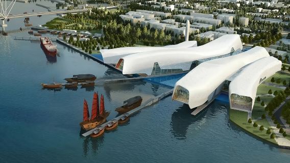 Muzium Maritim Negara Tianjin + lawatan sehari Memerhati Dermaga Lama Seagull | pakej persendirian Termasuk Tempahan Muzium Maritim