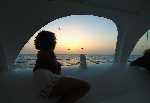 Aruba Sunset Sail Cruise Aboard The Dolphin Catamaran