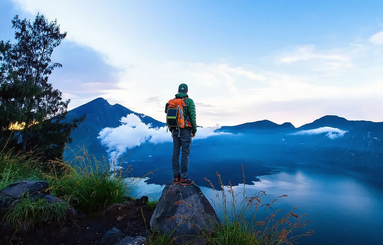 Guía de la montaña Rinjani en Lombok. Acampada (alojamiento nocturno)[Senderismo por el volcán Rinjani]