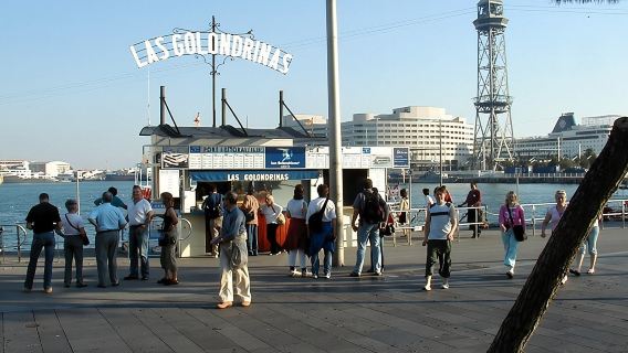 Tour en barco Las Golondrinas Barcelona de 60 minutos