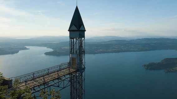 Desde Zúrich: funicular al monte Bürgenstock y al lago de Lucerna