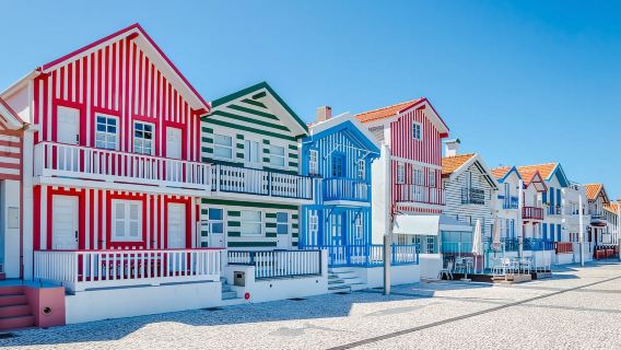 Aveiro and Costa Nova Half Day Tour with Cruise from Porto