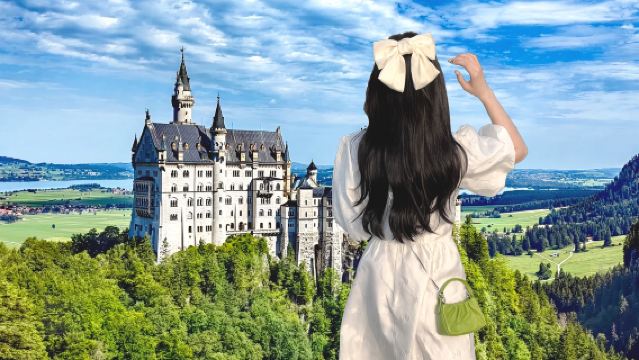 8人小團德國慕尼黑新天鵝堡上阿默高一日遊飯店接送可選