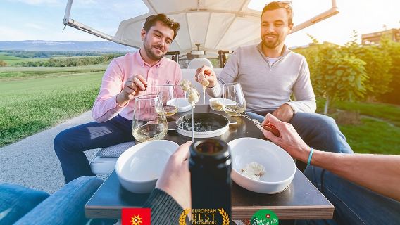 The Private Tuk Tuk Tour with one of The Best Fondues in Geneva!