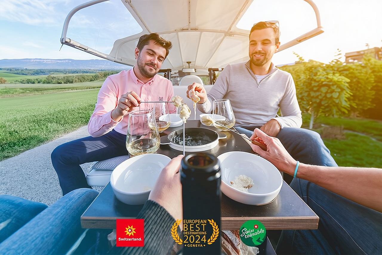 Tour privato in Tuk Tuk con una delle migliori fondute di Ginevra!