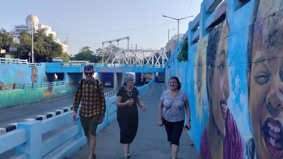 Stadtrundgang durch Georgetown in Chennai über die Gründung von Chennai