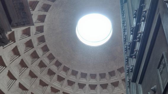 City walk through Spanish steps, Trevi fountain, Pantheon, Navona, Angel Castle