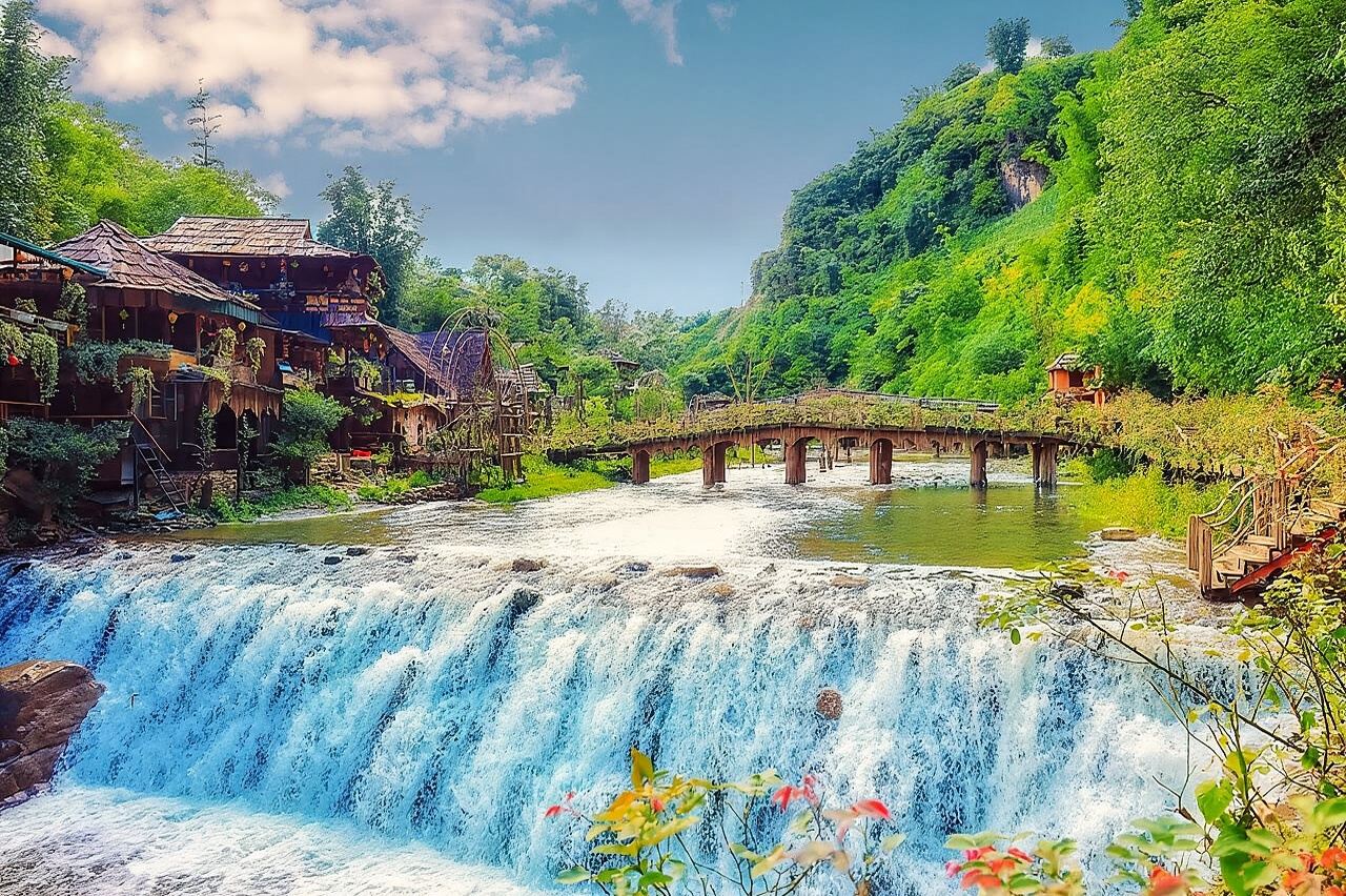 Tour di mezza giornata al Villaggio Cat Cat (Distretto di Sa Pa)|Cascate, cultura H'mong e artigianato