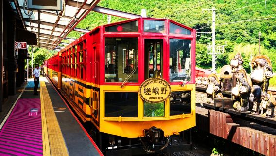 Kyoto Arashiyama + Kiyomizu-dera Temple 1-day tour