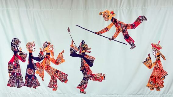 山東青島映享皮影戲演出/皮影手工製作體驗【演出時長40-50分鐘+可容納100人+可動手體驗皮影製作】