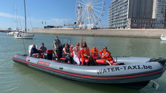 Blankenberge: Recorrido en barco por un parque eólico marino
