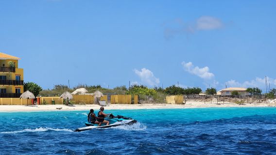 1 hour Curacao Coastal and Spanishwater lagoon jetski tour