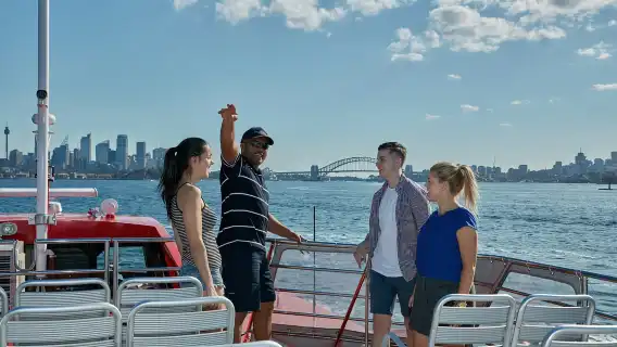 雪梨：隨上隨下海港遊船（含解說）