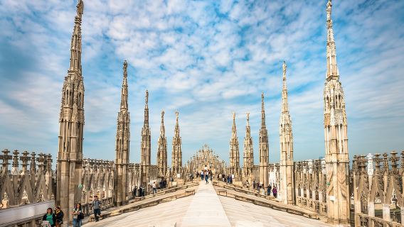 Milan: Tur Cepat Katedral dan Teras Milan