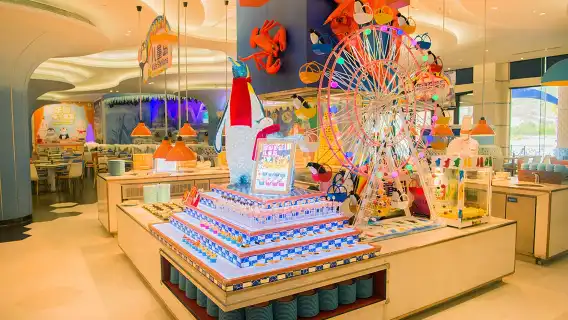 珠海長隆海洋王國度假區企鵝飯店帝企鵝餐廳自助早餐/午餐/晚餐