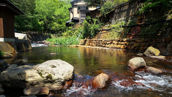 Kamishiromi Kumanoza Shrine, Mt. Aso and Kurokawa Onsen Guided Tour