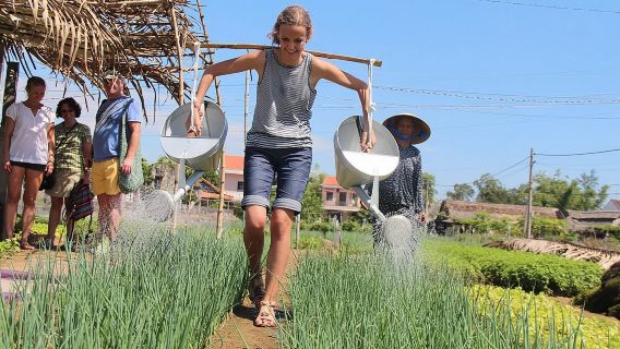  Gardening at Tra Que Vegetable Village and cooking class 