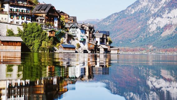 Hallstatt Town Day Tour from Vienna, Austria (Seeschloss Ort Wedding Bridge)