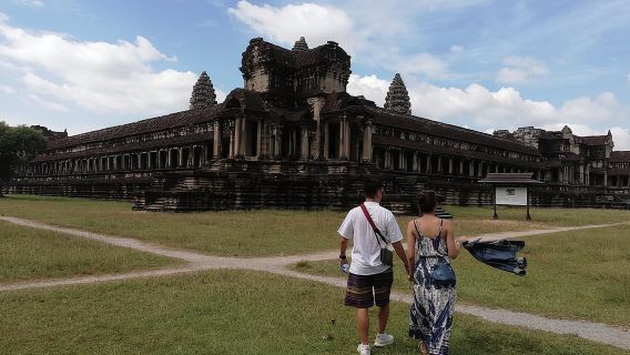 Excursión privada a Angkor Wat por la tarde con puesta de sol
