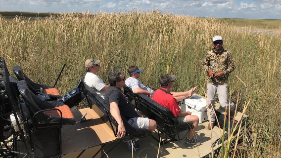 Excursión semiprivada de 1 hora en hidrodeslizador por los Everglades de Miami