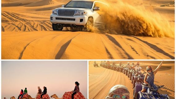 Desert Safari dengan Sandboarding dan Lawatan Peribadi Laut Dalam
