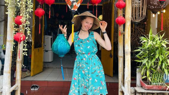 Express Hoi An Lantern Making Class-Foldable lanterns