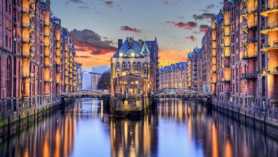 Germany + Miniatur Wunderland + Port of Hamburg + Speicherstadt + Hamburg Dungeon + St. Nicholas Church