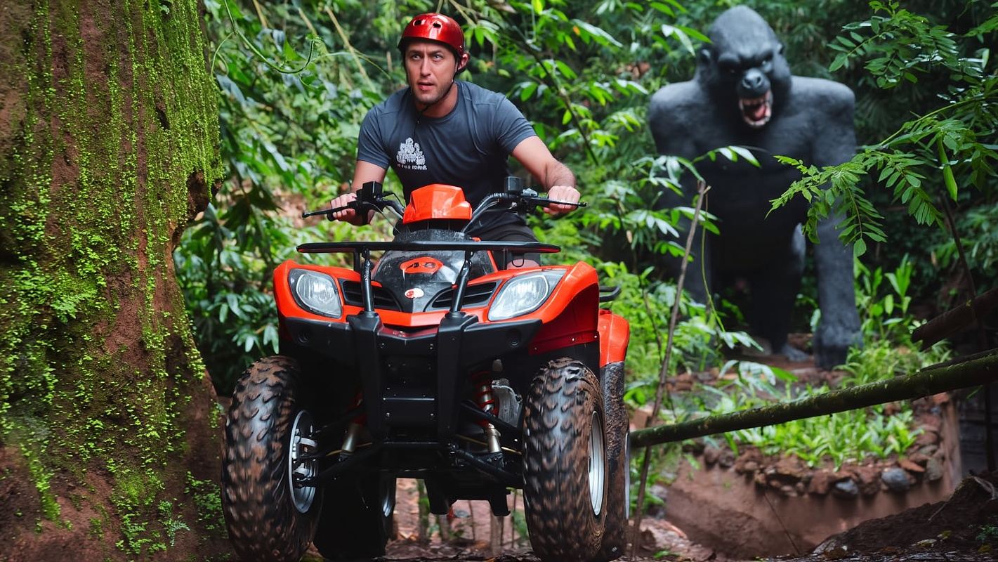 บาหลี ATV ผจญภัยในป่าอูบุด DADI BALI ATV การผจญภัยในอูบุด - พิชิตป่าดิบและถ้ำลึกลับ