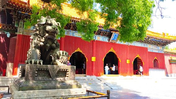 Tagesausflug mit Reiseleiter im Lamatempel (Yonghegong) in Peking – Vertiefte Führung, Teeverkostung + handschriftliches Kopieren des Herz-Sutras als besondere Veranstaltung