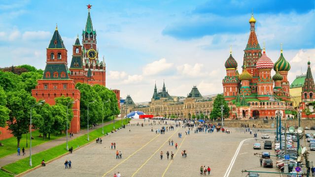 俄羅斯克里姆林宮+亞歷山大公園+紅場+聖瓦西里主教座堂一日遊