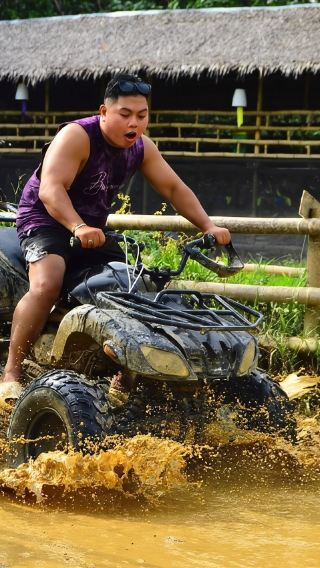 Boracay ATV and zipline adventure