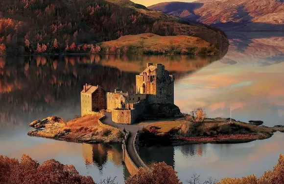 英國蘇格蘭高地一日遊愛丁堡格拉斯哥來回【中文司導上門接送】