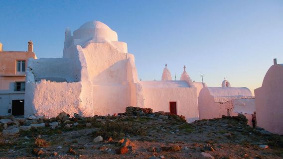 Tour đi bộ đảo Mykonos và Chora dành cho du khách đi du thuyền