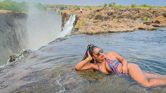 Livingstone: Teufelsbecken/Engelsbecken