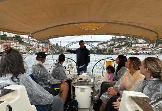 Porto: Charming Sailboat Cruise with Port Wine,Sunset Option
