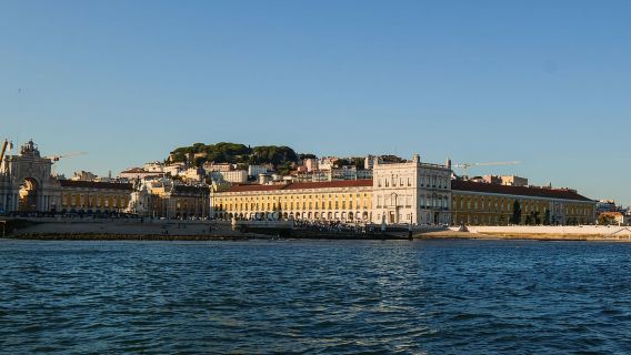 Lisbon: Sunset Sailboat with Open Bar