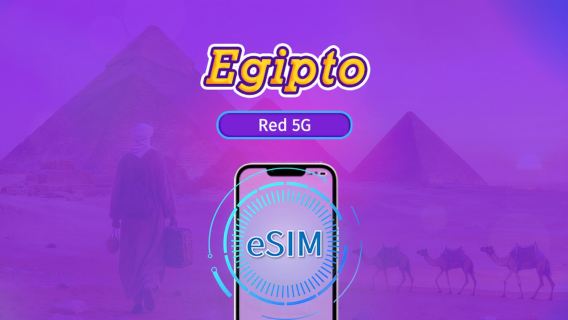 Egipto | 4G/5G eSIM | Paquete diario/Paquete de datos | Tarificación por 24 horas | 1-30 días | Código QR